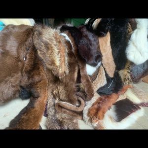 HUGE vintage fur lot 53 pieces